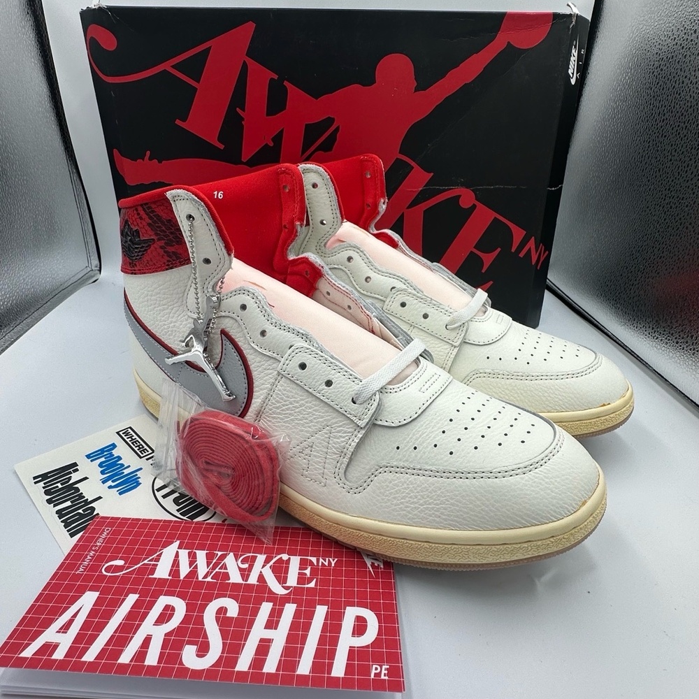 Awake NY x Jordan Air Ship PE SP Univ Red FN8675-100‎ Size 16M DS/NIB OG All
